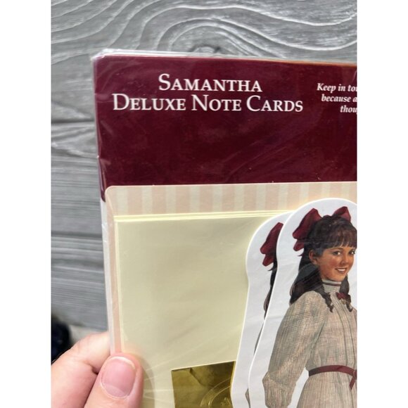 The American Girls Collection Samantha Note Cards NOS 2003 Hallmark - Picture 4 of 9